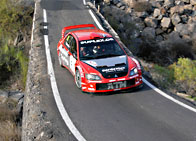 Mark van Eldik - Mitsubishi Lancer WRC05 - Rally Isla Tenerife 2009