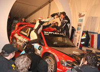 Mark van Eldik - Mitsubishi Lancer WRC05 - Rally van Haspengouw 2010
